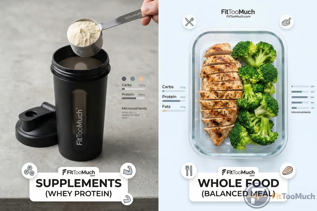 Whey Protein vs. Whole Food: Which is Better for Muscle Building?